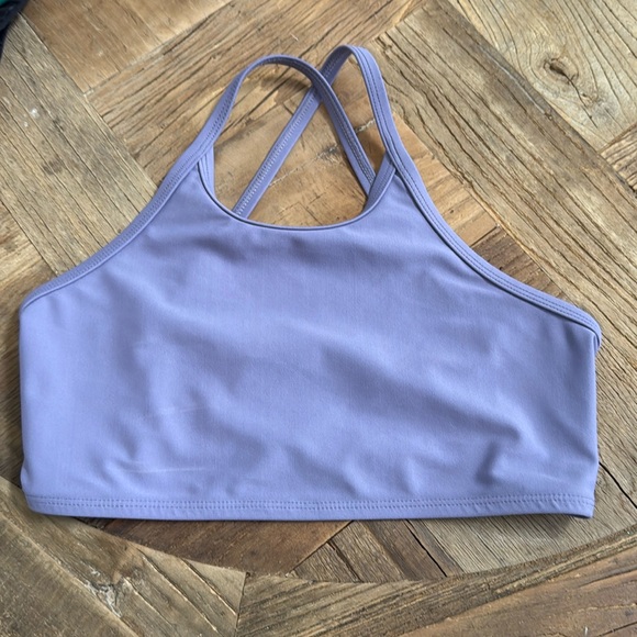 Oh La La Lavendar Crop Top  - Adult Small - Picture 1 of 2